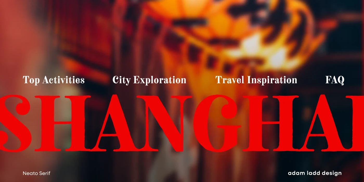 Neato Serif Specimen