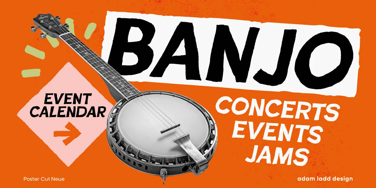 Poster Cut Neue Specimen