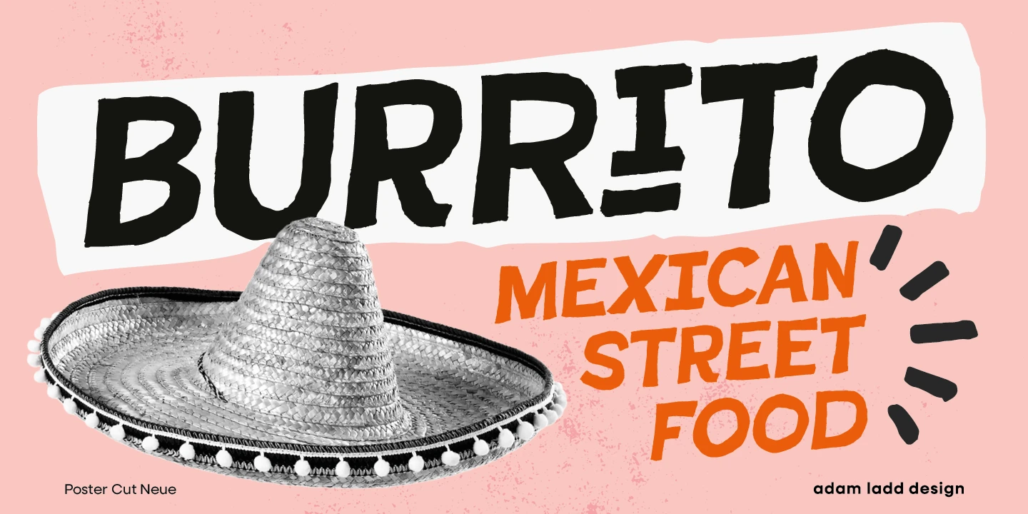 Poster Cut Neue Specimen