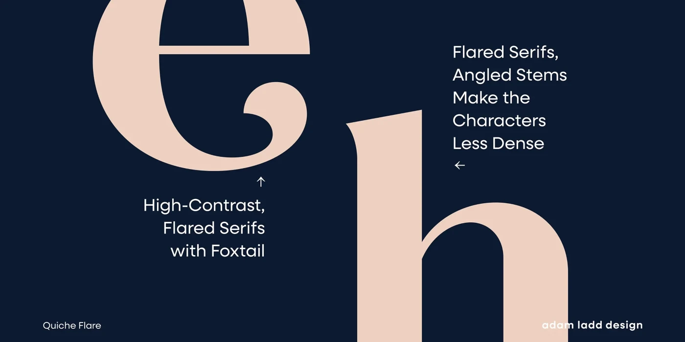 Quiche Flare Specimen