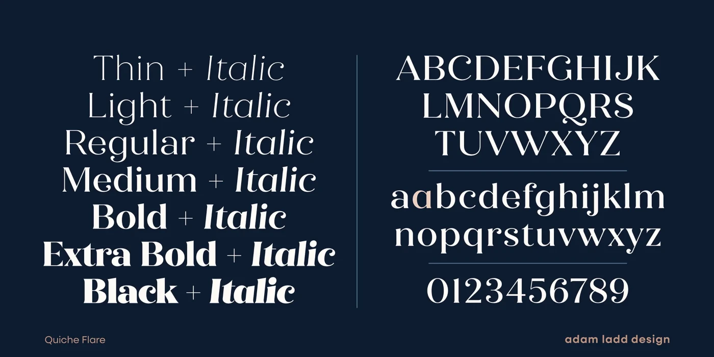 Quiche Flare Specimen