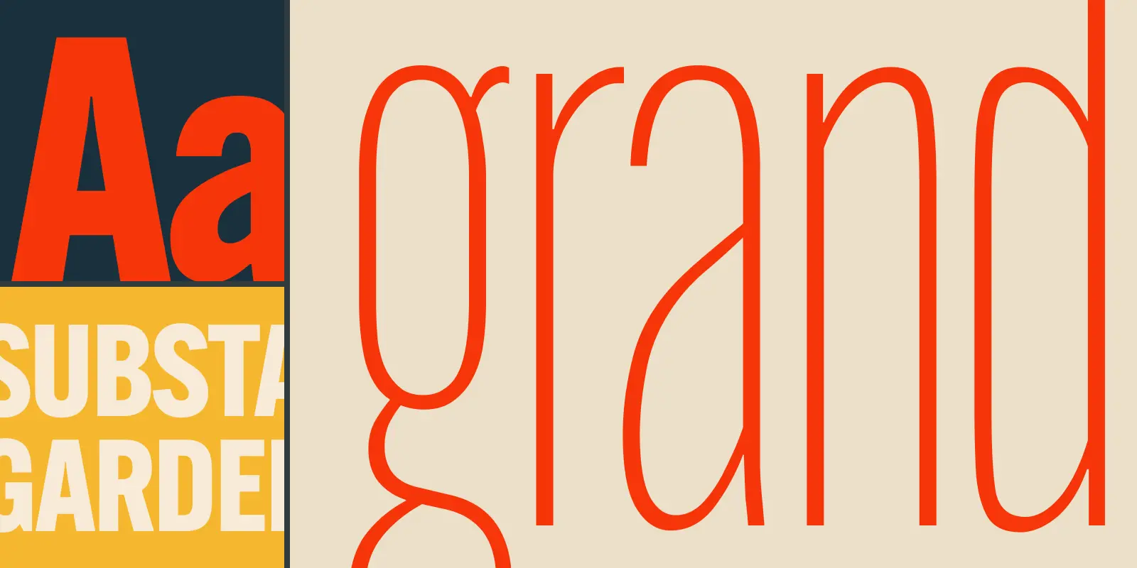 Alternate Gothic font by American Type Founders Collection — the words “ATF ALTERNATE GOTHIC” in sans serif capitals, above a large black curly brace, a light green lowercase ‘e’, a white asterisk, and several lowercase ‘a’s in varying weights and widths, all above a dark green lowercase ‘g’ and ‘q’