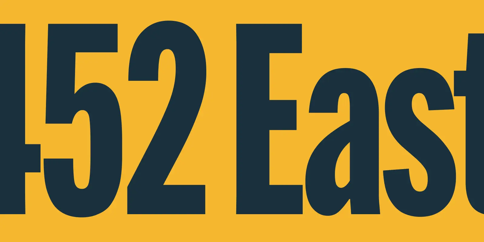 Alternate Gothic font by American Type Founders Collection — two white panels of text, one with thin sans serif upright words and the other with light sans serif upright words, both showing a full character set and numbers 1 through 0 in a vertical column