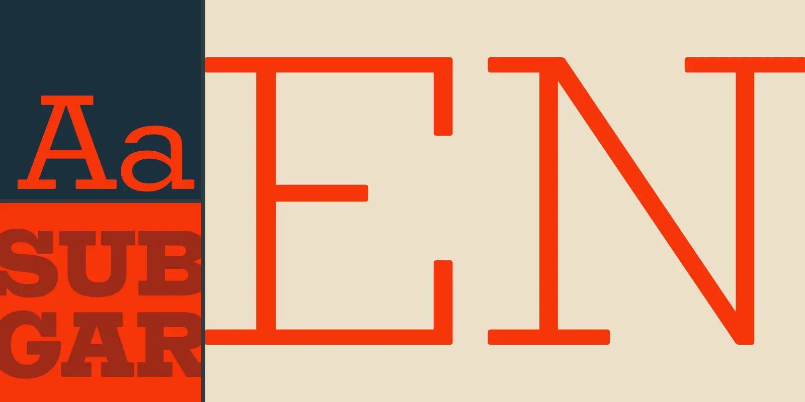 Egyptian Antique font by American Type Founders Collection — the words ATF EGYPTIAN ANTIQUE in upright slab-serif capitals above a sepia-toned desert scene with a pyramid, palm trees, and people on camels