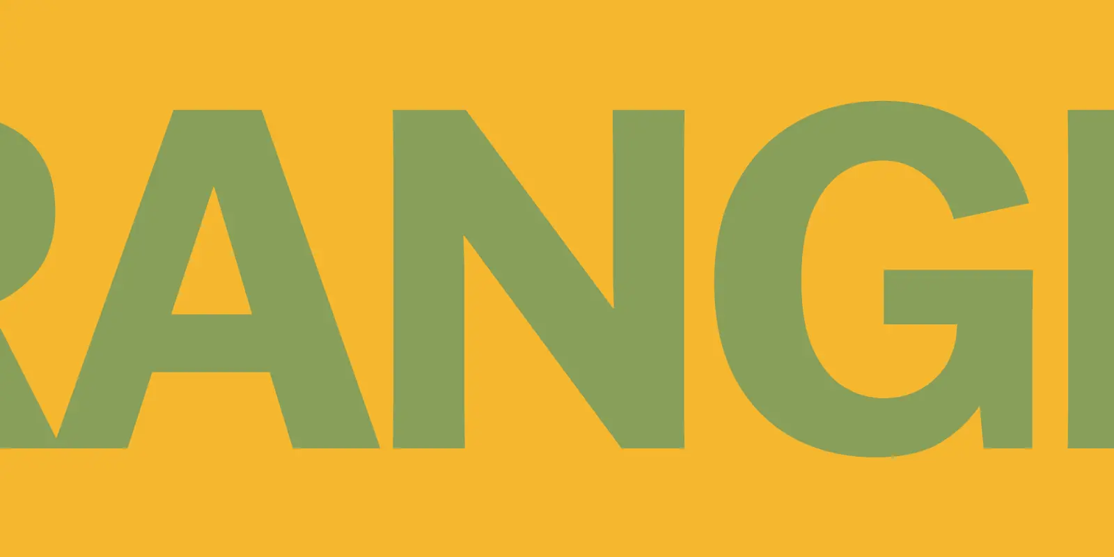 Franklin Gothic font by American Type Founders Collection — the words “A new take on an old favorite” in white sans-serif letters over a halftone image of a city street.