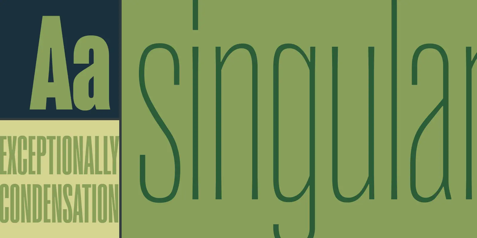 Super Condensed font by American Type Founders Collection — the words “SUPER Condensed” in a tall sans serif, with “AMERICAN TYPE FOUNDERS” below, all within a C-clamp graphic