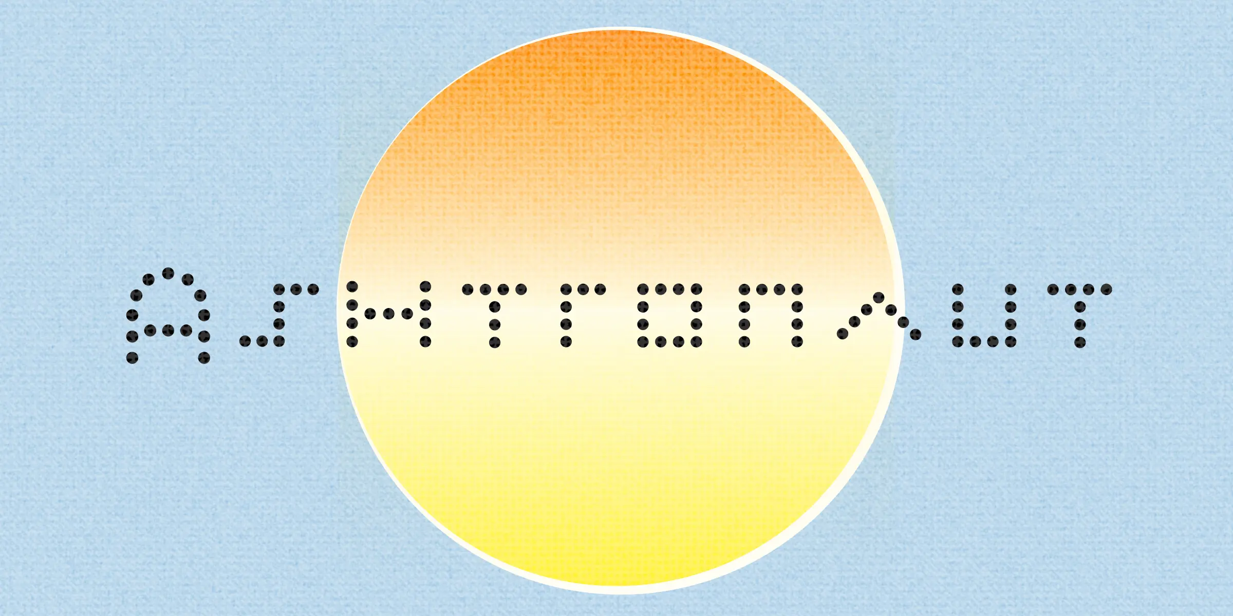 Ashtronaut font by Chank Co — the word “ASHTRONAUT” in black dots, centered on a yellow-orange gradient circle
