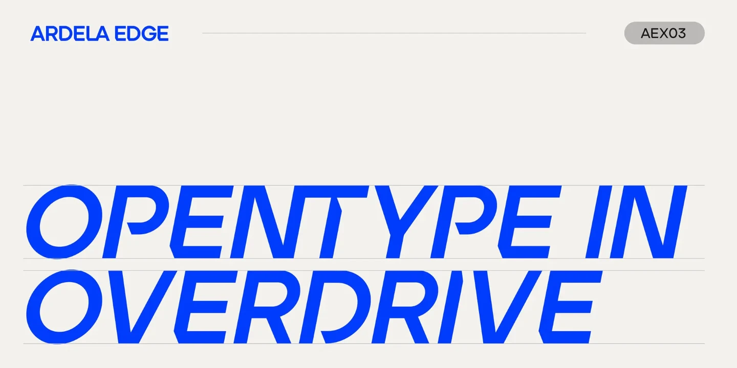 Ardela Edge Specimen