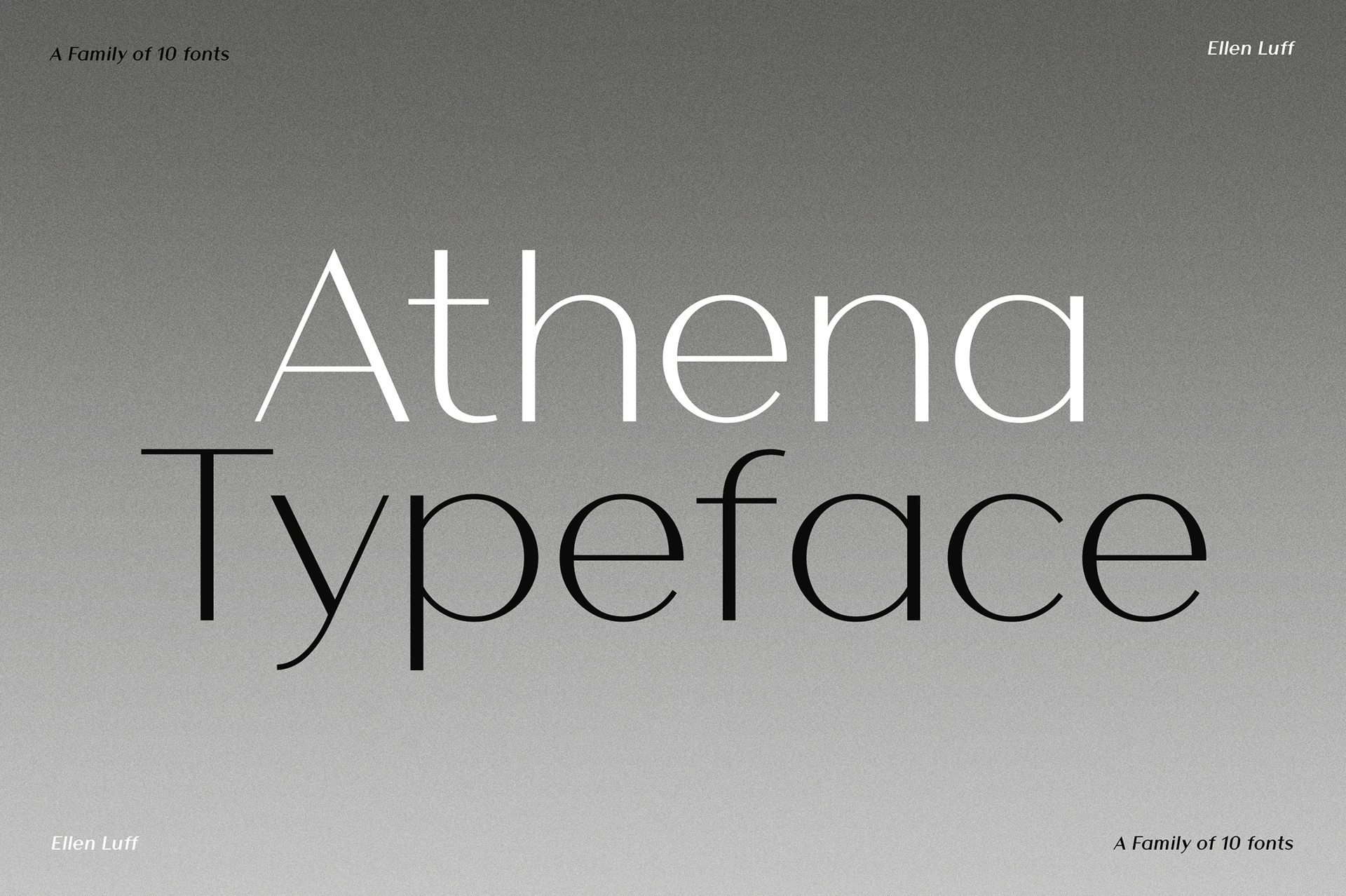 Athena Font Family
