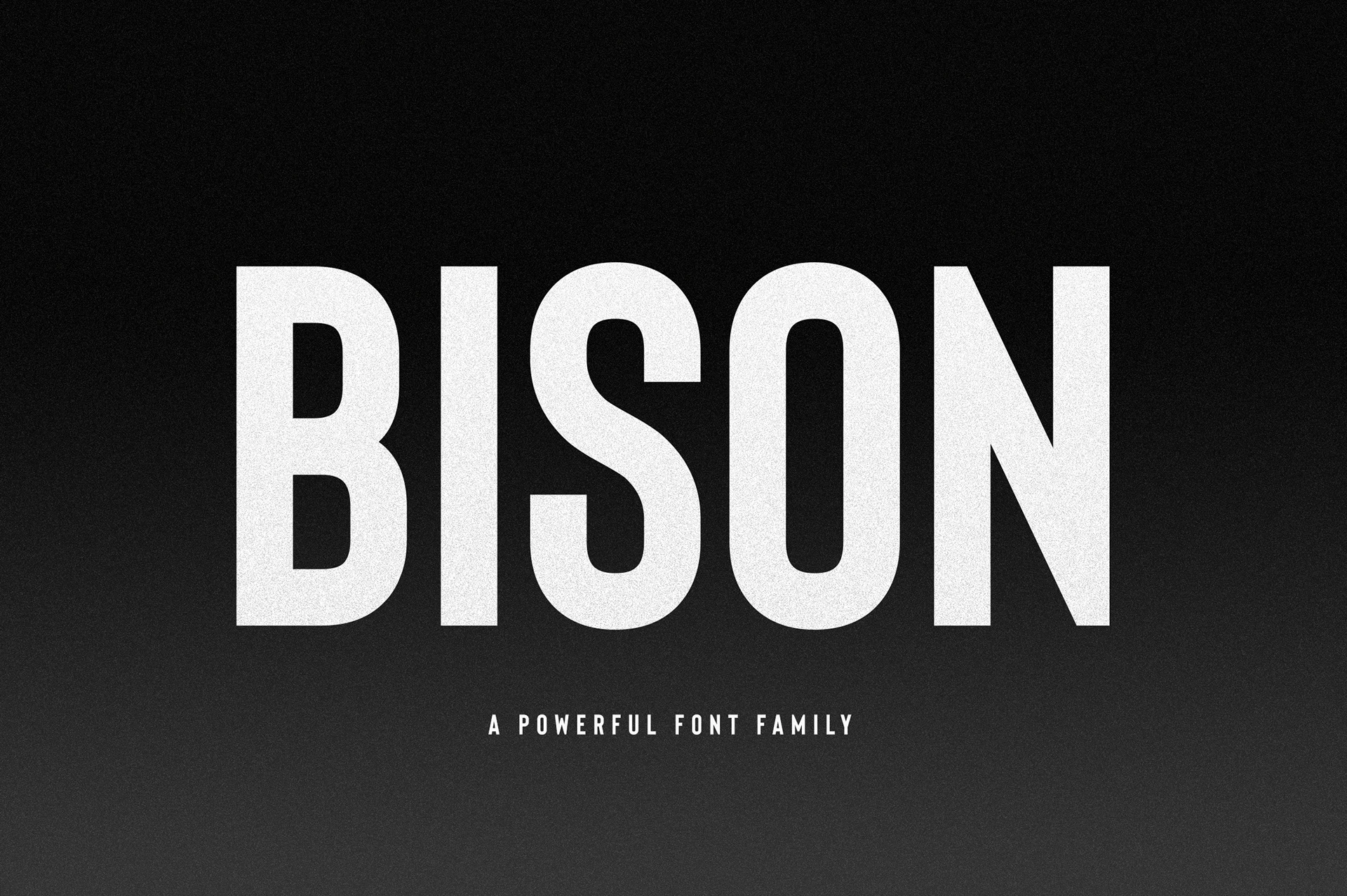 Bison Font Family