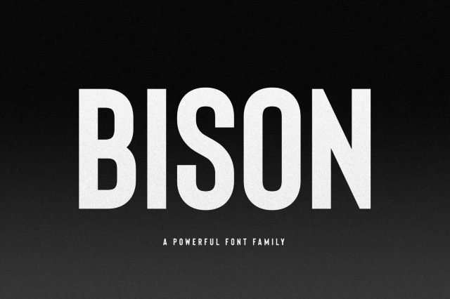 Bison Font Family