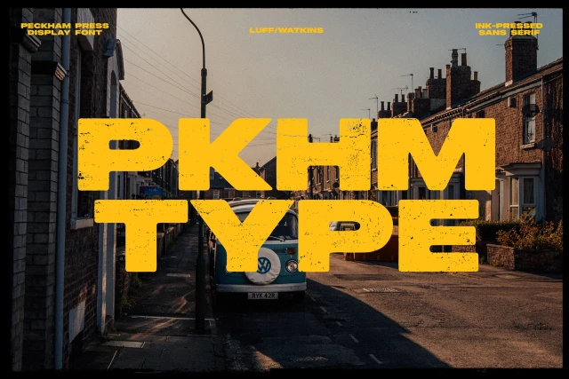 Peckham Press Font Family