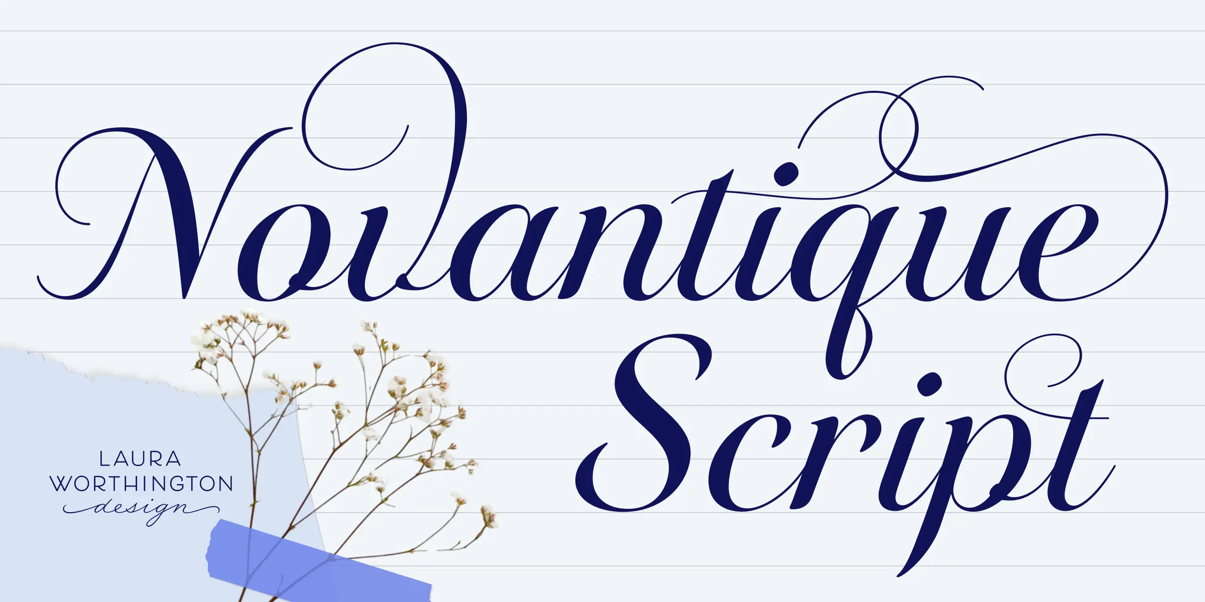 Novantique Script banner