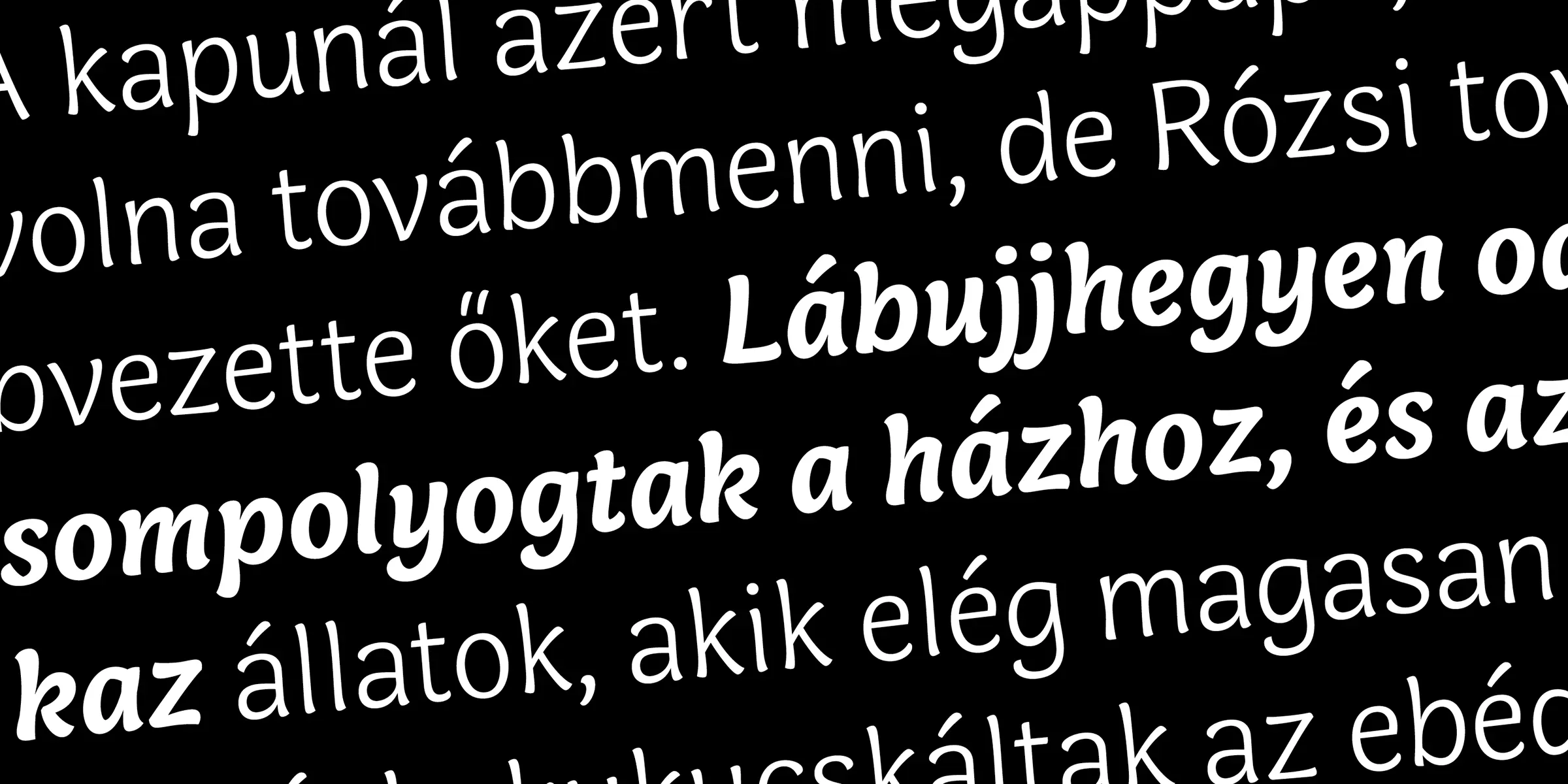 Capucine font by Process Type Foundry — lines of text in an upright sans serif and an italic sans serif, both with a handwritten feel